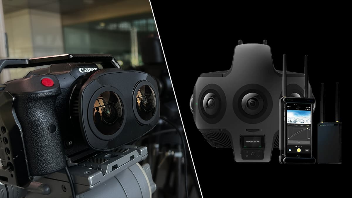 VR映像撮影機材の画像