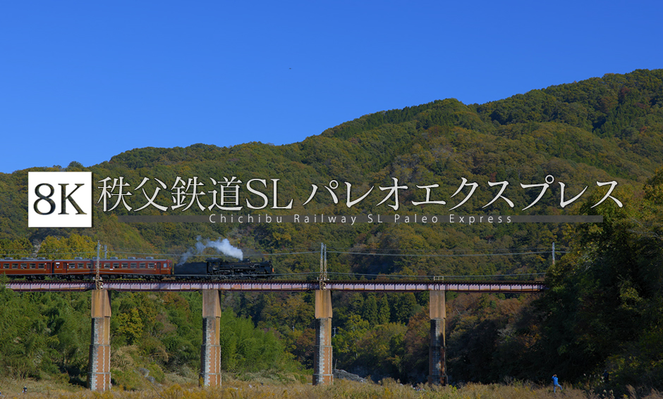 秩父鉄道SL パレオエクスプレス_8K